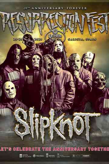 Slipknot - Live at Resurrection Fest EG 2025 Poster
