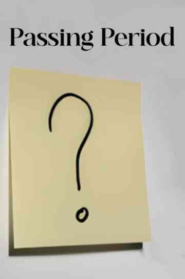 Passing Period Poster