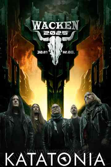 Katatonia - Live at Wacken 2025 Poster