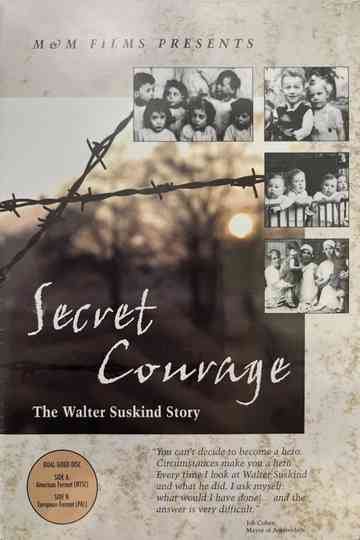 Secret Courage: The Walter Suskind Story Poster