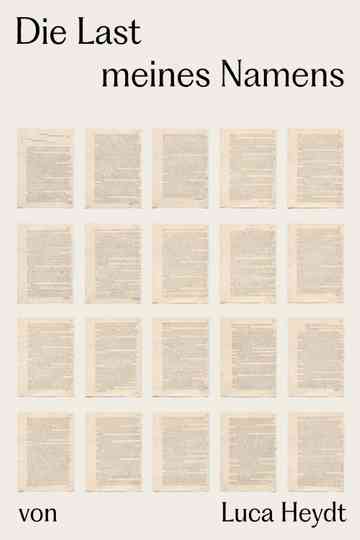 The Weight Of My Name Poster