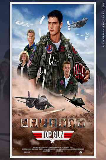 Top Gun  in Remastered Poster