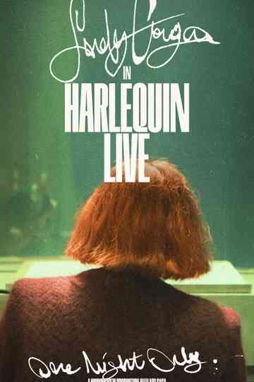 Lady Gaga In Harlequin Live: One Night Only Poster