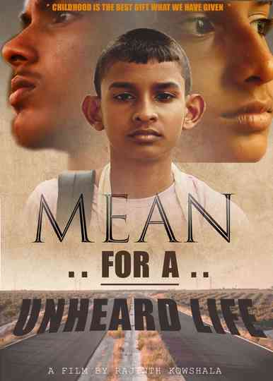 Mean for A Unheard Life Poster