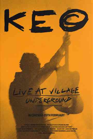 Keo - Live at Village Underground Poster