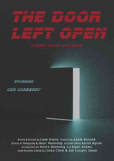 The Door Left Open Poster
