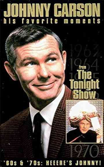 Johnny Carson  His Favorite Moments from The Tonight Show  60s  70s Heeeres Johnny Poster