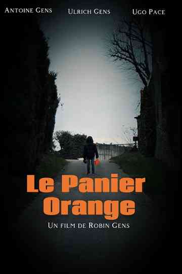 Le Panier Orange Poster