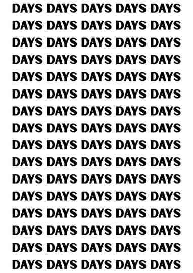 Days Poster