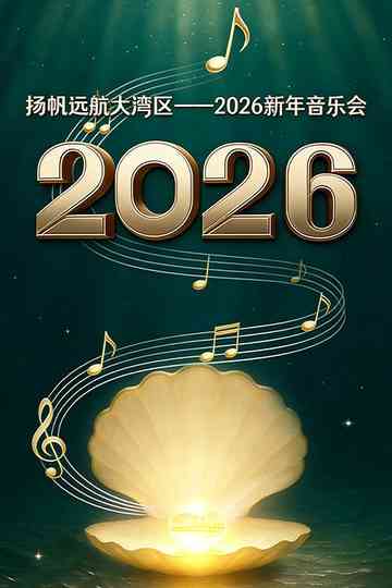 扬帆远航大湾区——2026新年音乐会 Poster