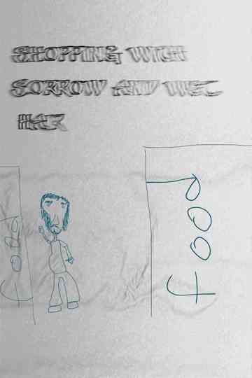 Shopping with sorrow and wet hair Poster