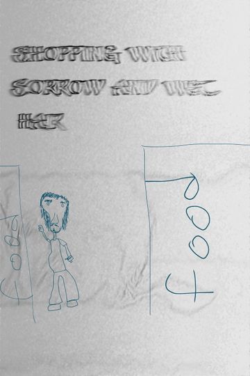 Shopping with sorrow and wet hair