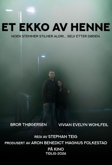 An echo of her voice