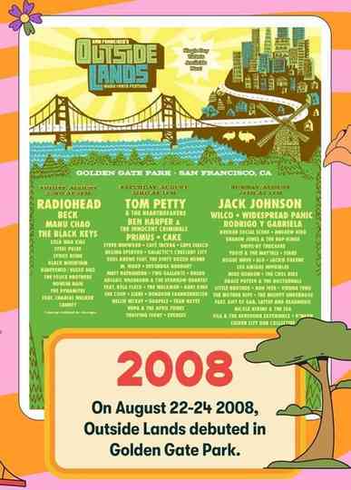Radiohead: Outside Lands 2008 Poster