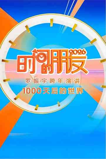2026时间的朋友 跨年演讲 ：1000天后的世界 Poster