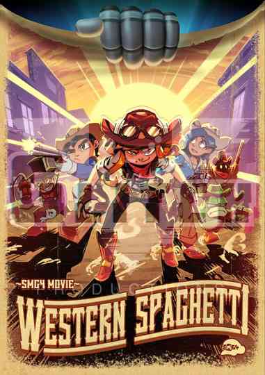 SMG4 Movie: WESTERN SPAGHETTI Poster