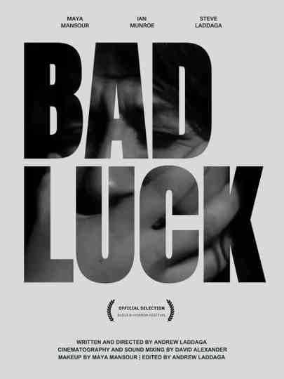 Bad Luck Poster