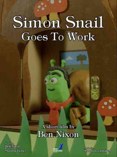 Simon Snail Goes To Work Poster