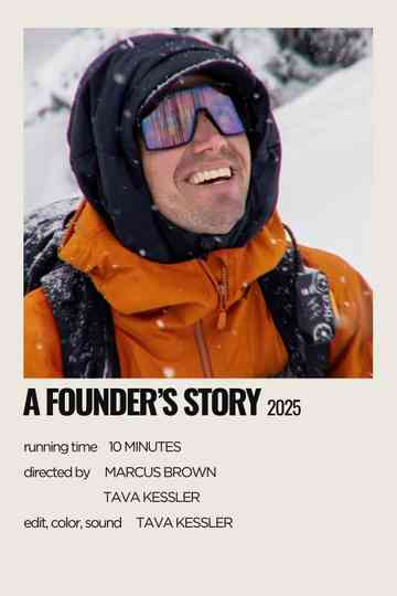 A Founder's Story Poster