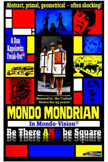 Mondo Mondrian Poster