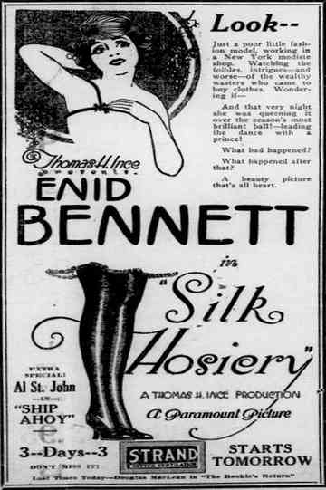 Silk Hosiery Poster