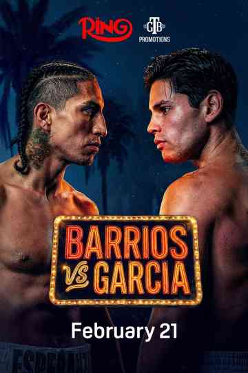 Mario Barrios vs. Ryan Garcia Poster