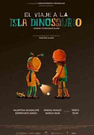 El viaje a la isla dinosaurio Poster