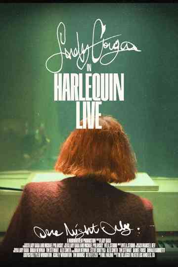Lady Gaga in Harlequin Live: One Night Only Poster