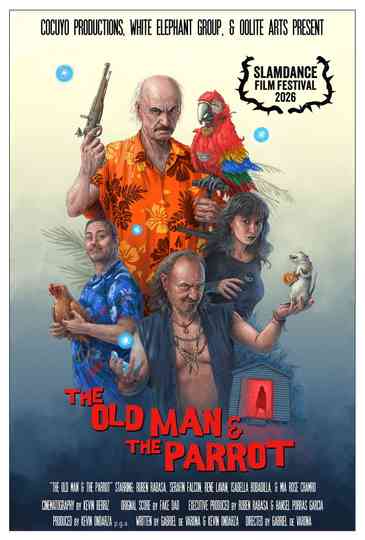 The Old Man and the Parrot Poster