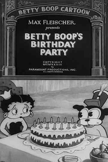 Betty Boops Birthday Party Poster