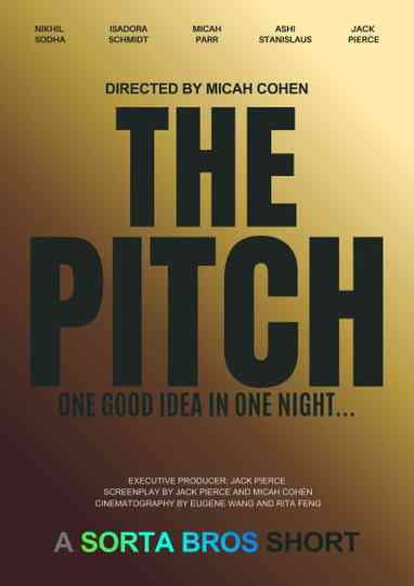 The Pitch Poster