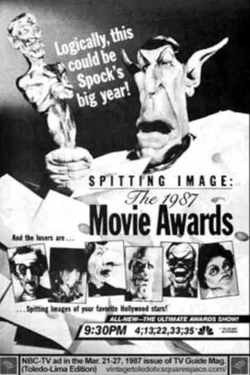 Spitting Image: The 1987 Movie Awards Poster