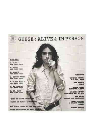 Geese - Alive & In Person Poster