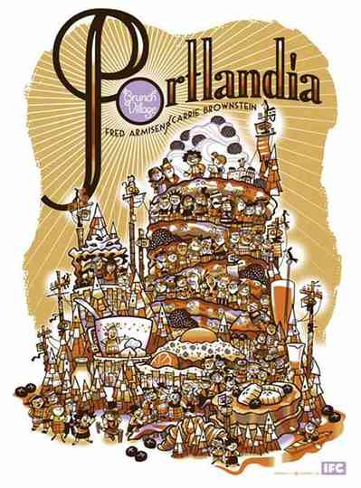 Brunch Village Poster