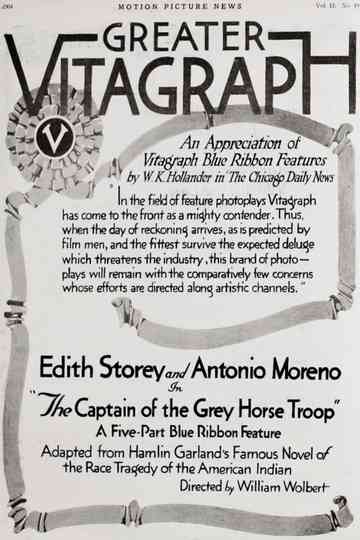 The Captain of the Grey Horse Troop Poster