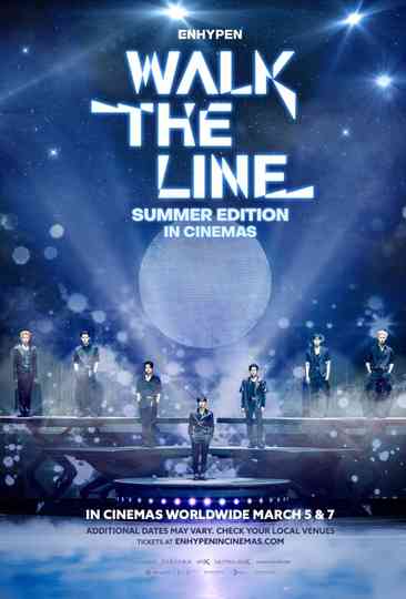 ENHYPEN [WALK THE LINE SUMMER EDITION] IN CINEMAS Poster