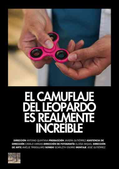 El Camuflaje del Leopardo es Realmente Increíble Poster