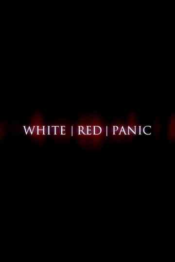 White Red Panic Poster