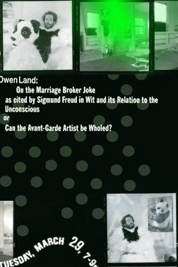 On the Marriage Broker Joke as Cited by Sigmund Freud in Wit and Its Relation to the Unconscious or Can the AvantGarde Artist Be Wholed