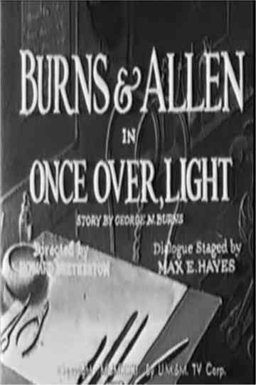 Once Over, Light Poster