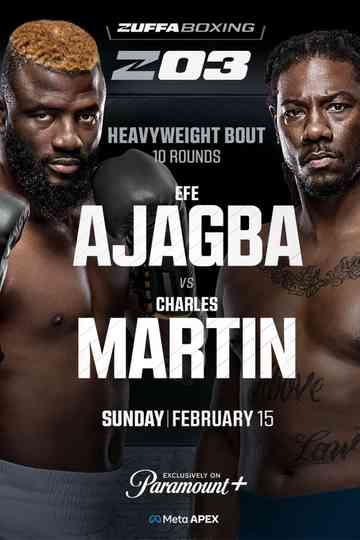 Efe Ajagba vs. Charles Martin Poster