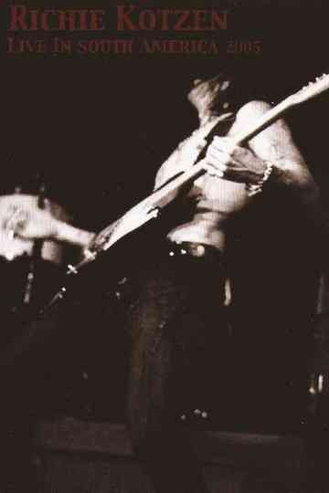 Live in South America 2005 Poster