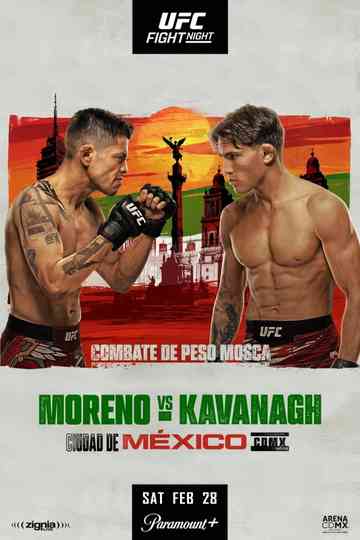 UFC Fight Night 268: Moreno vs. Kavanagh Poster