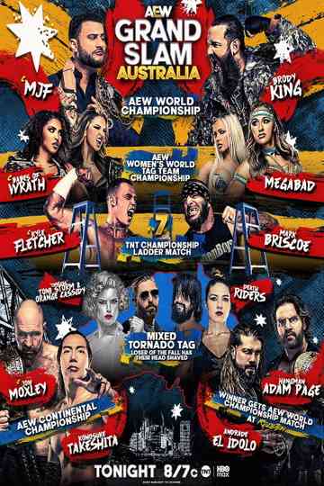 AEW Grand Slam Australia 2026 Poster