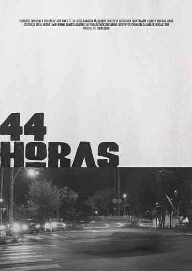 44 Horas Poster