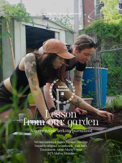 Lesson from our garden Poster