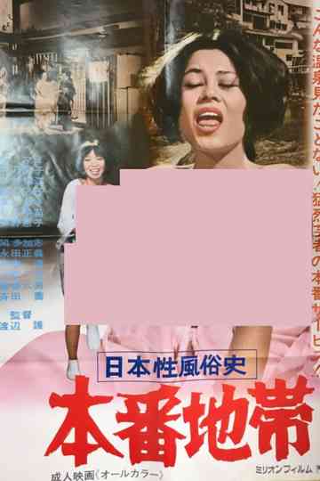 Japanese History of Sexual Customs: The Red-Light District Poster
