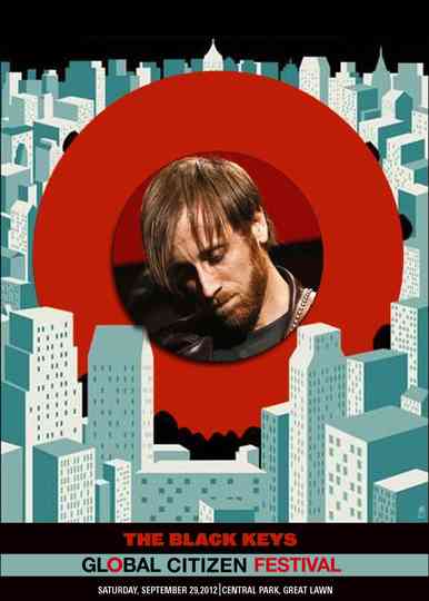 The Black Keys: Live at Global Citizen Music Festival 2012 Poster