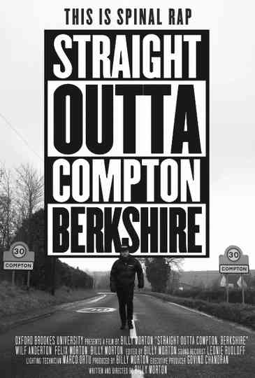 Straight Outta Compton, Berkshire Poster