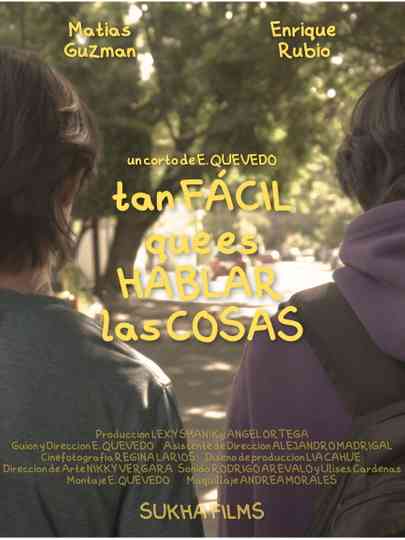 Tan Facil que es Hablar las Cosas Poster